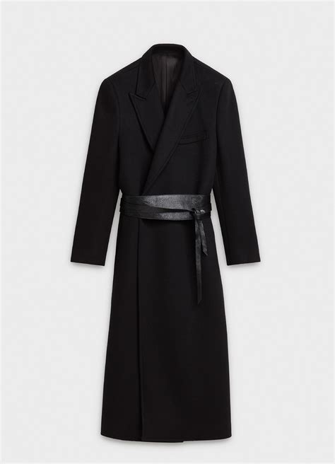 celine trench coat|celine cashmere coat.